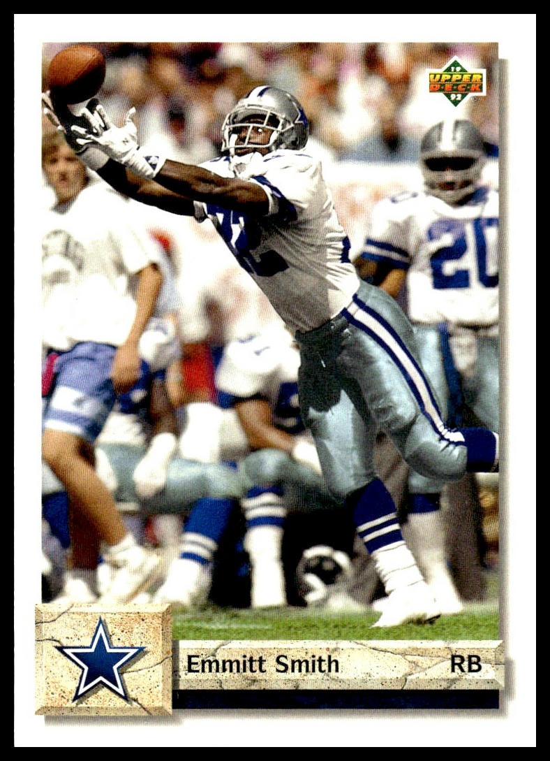 Emmitt Smith #254 1992 Upper Deck Dallas Cowboys