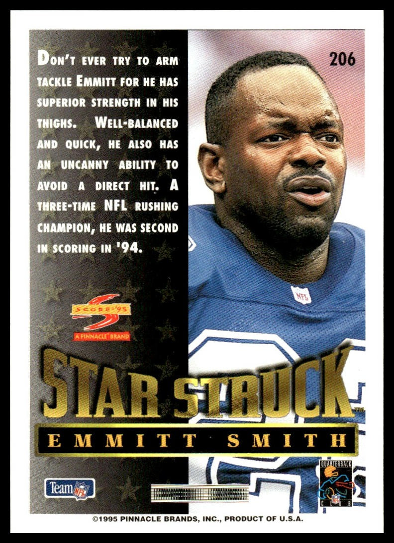 Emmitt Smith #206 1995 Score Dallas Cowboys