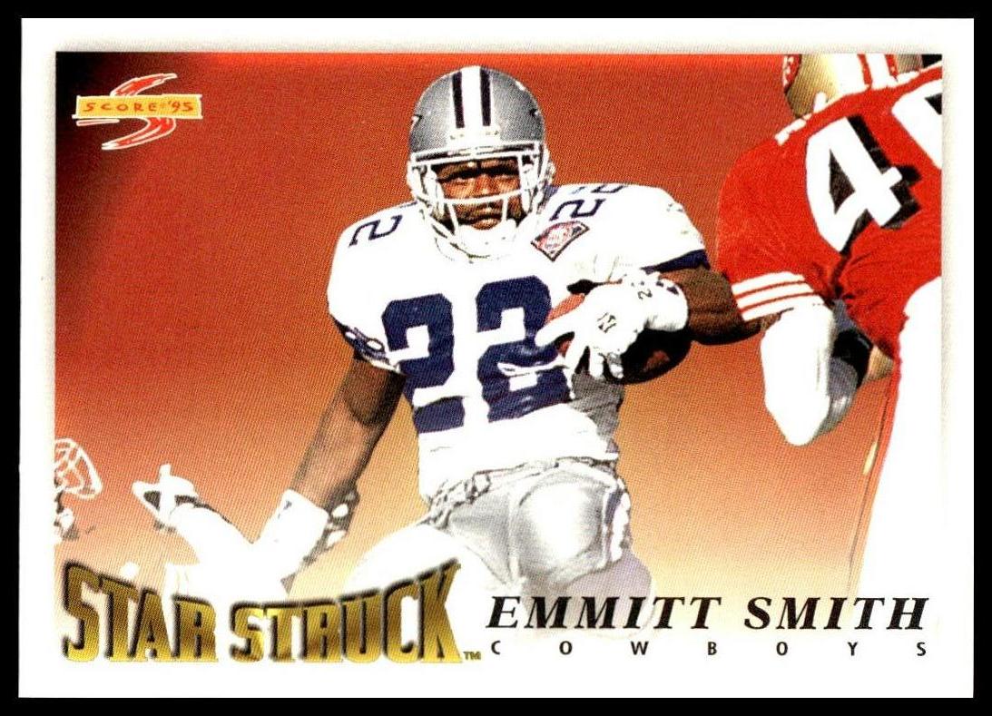Emmitt Smith #206 1995 Score Dallas Cowboys