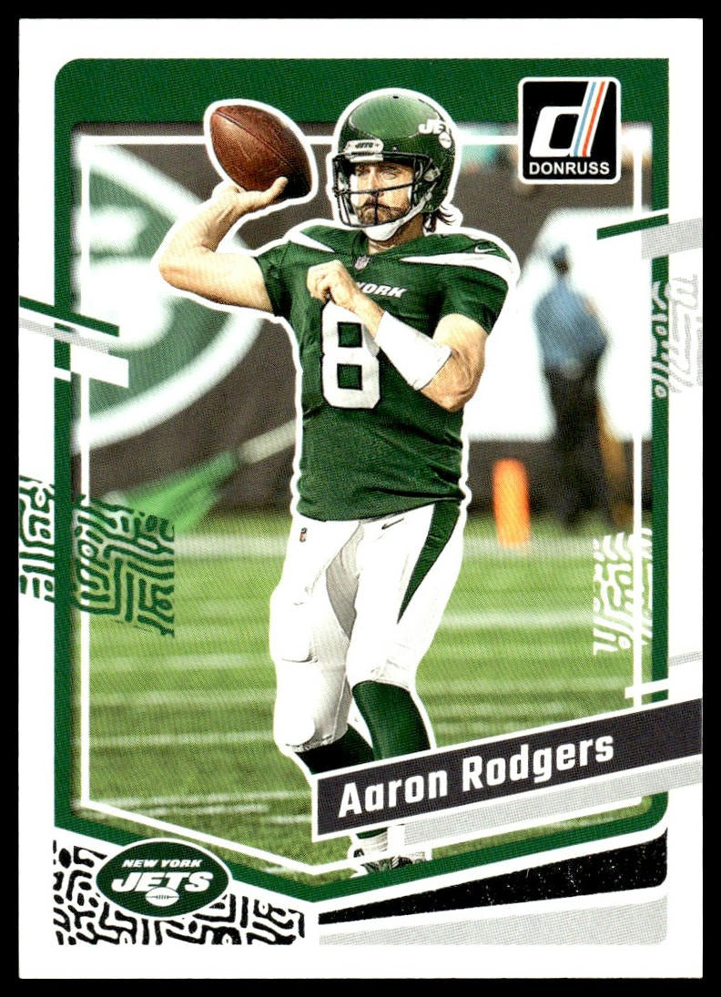 Aaron Rodgers #227 2023 Donruss New York Jets