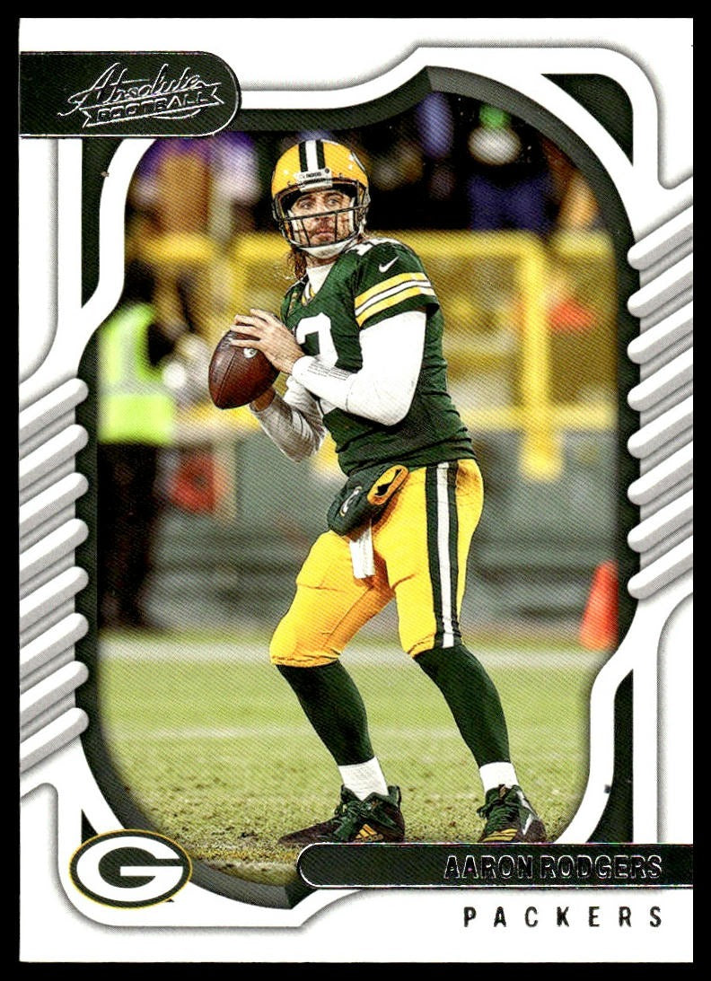 Aaron Rodgers #65 Retail 2022 Panini Absolute Green Bay Packers