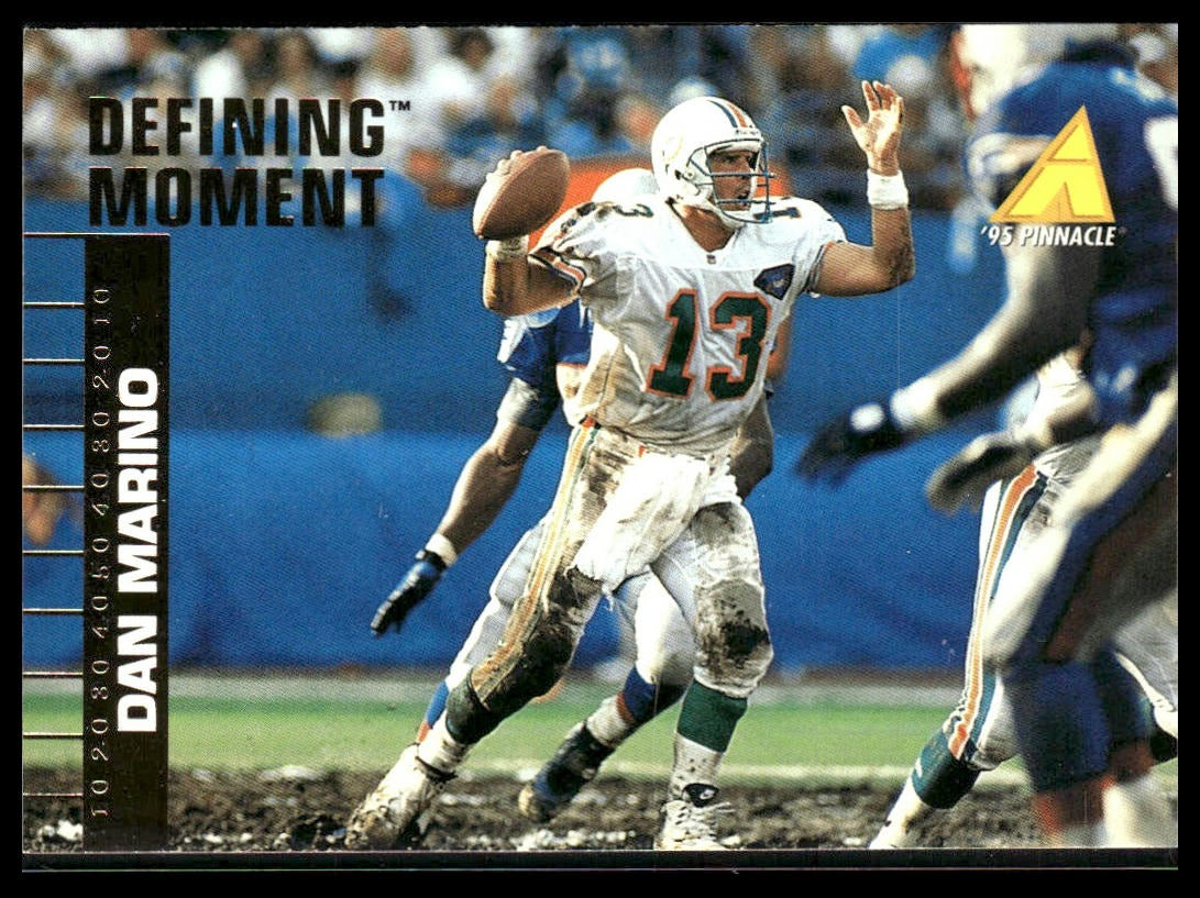 Dan Marino #18 1995 Pinnacle Club Collection Miami Dolphins