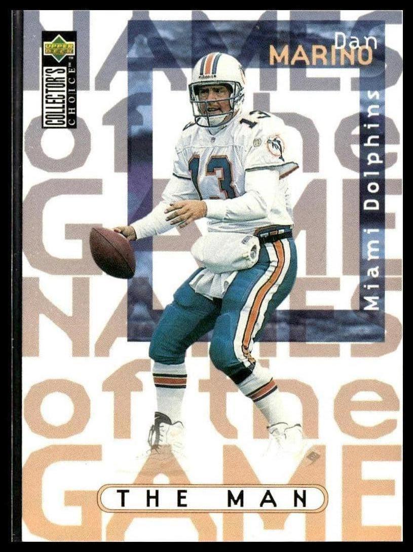 Dan Marino #62 1997 Collector's Choice Miami Dolphins