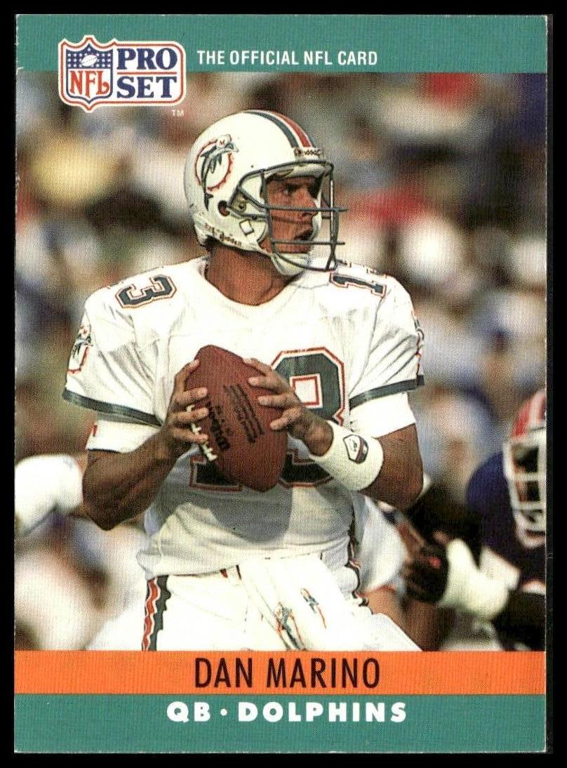 Dan Marino #181 1990 Pro Set Miami Dolphins