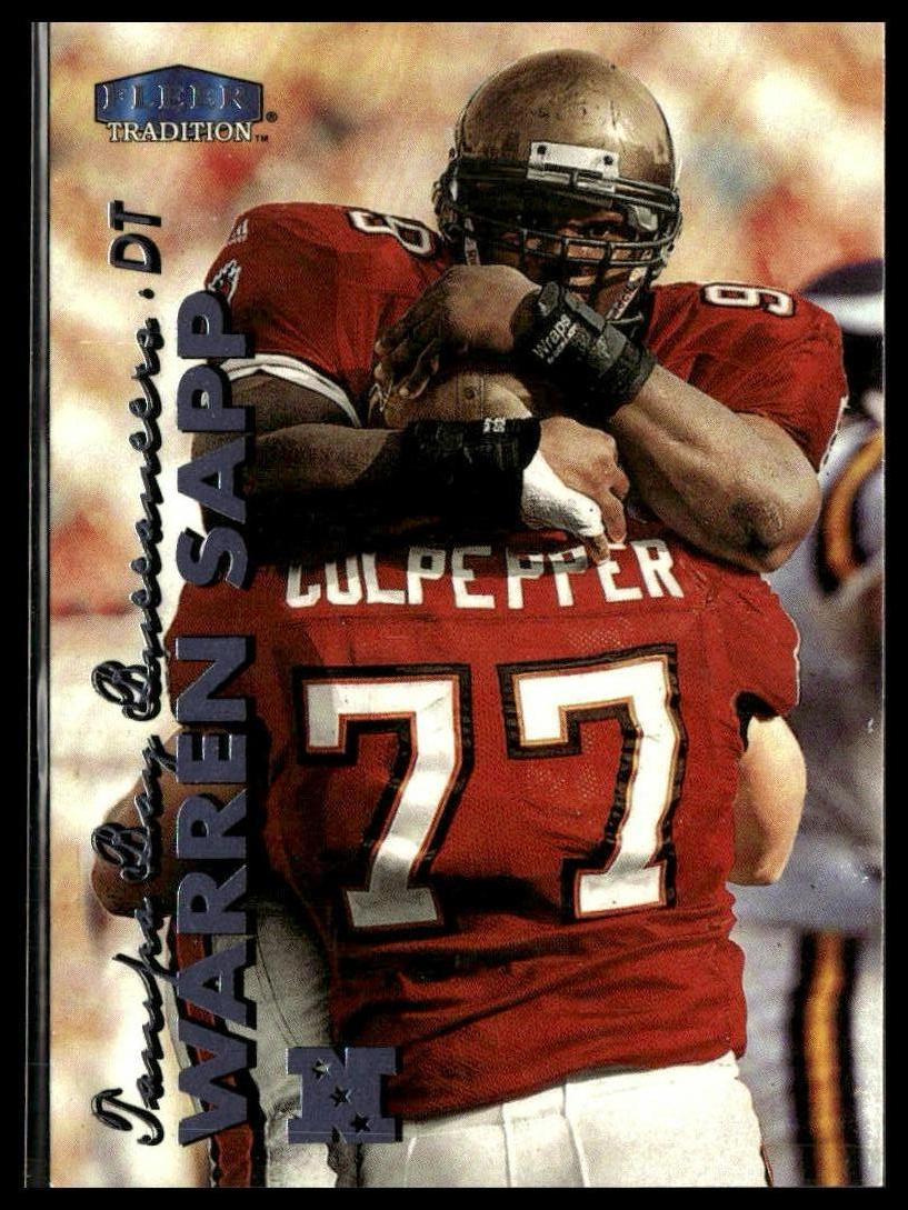 Warren Sapp #250 1999 Fleer Tradition Tampa Bay Buccaneers