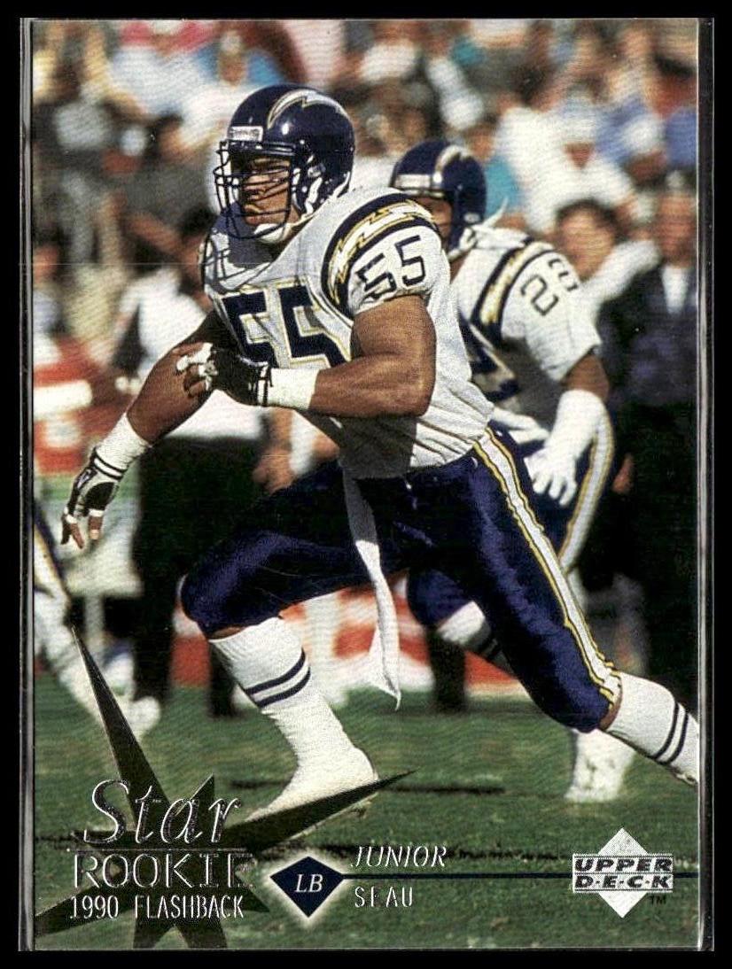 Junior Seau #41 1997 Upper Deck San Diego Chargers