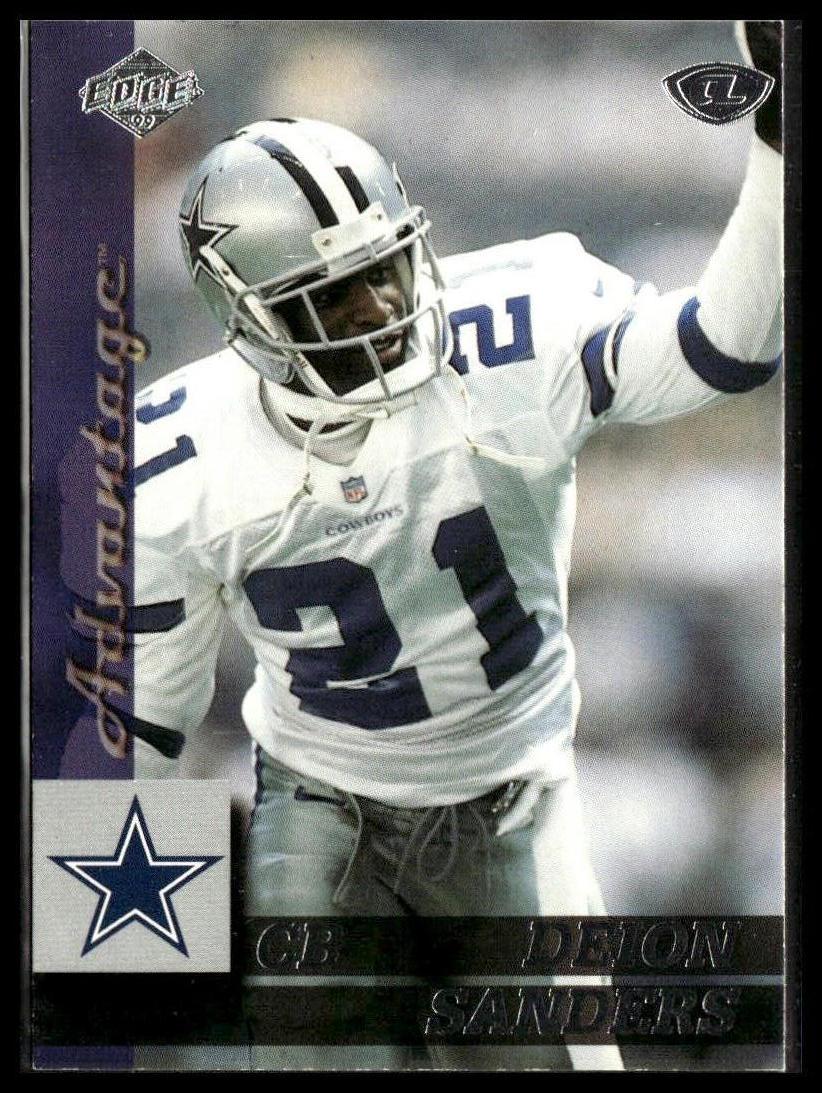 Deion Sanders #43 1999 Collector's Edge Advantage Dallas Cowboys
