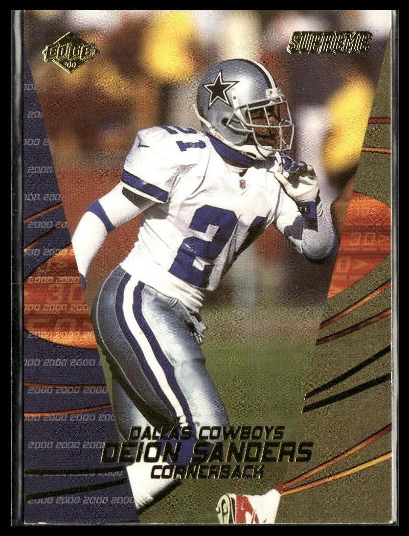 Deion Sanders #38 2000 Collector's Edge Supreme Dallas Cowboys