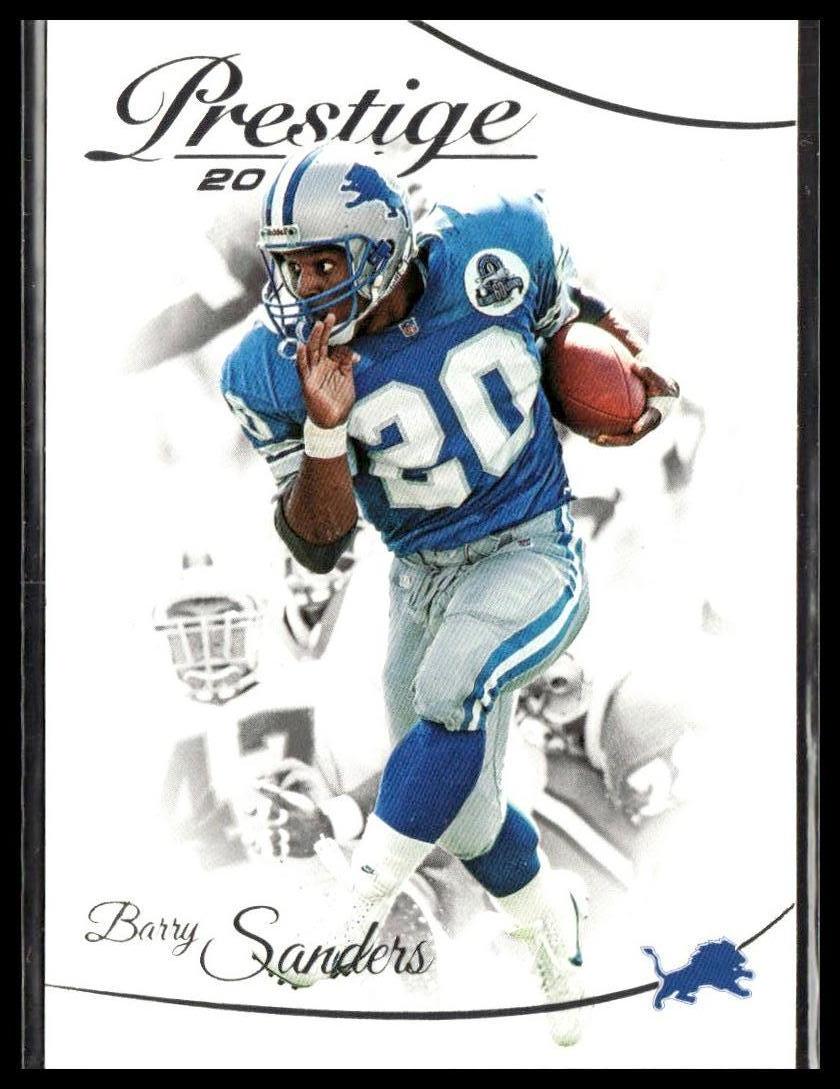 Barry Sanders #100 2023 Panini Prestige Detroit Lions