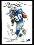 Barry Sanders #100 2023 Panini Prestige Detroit Lions