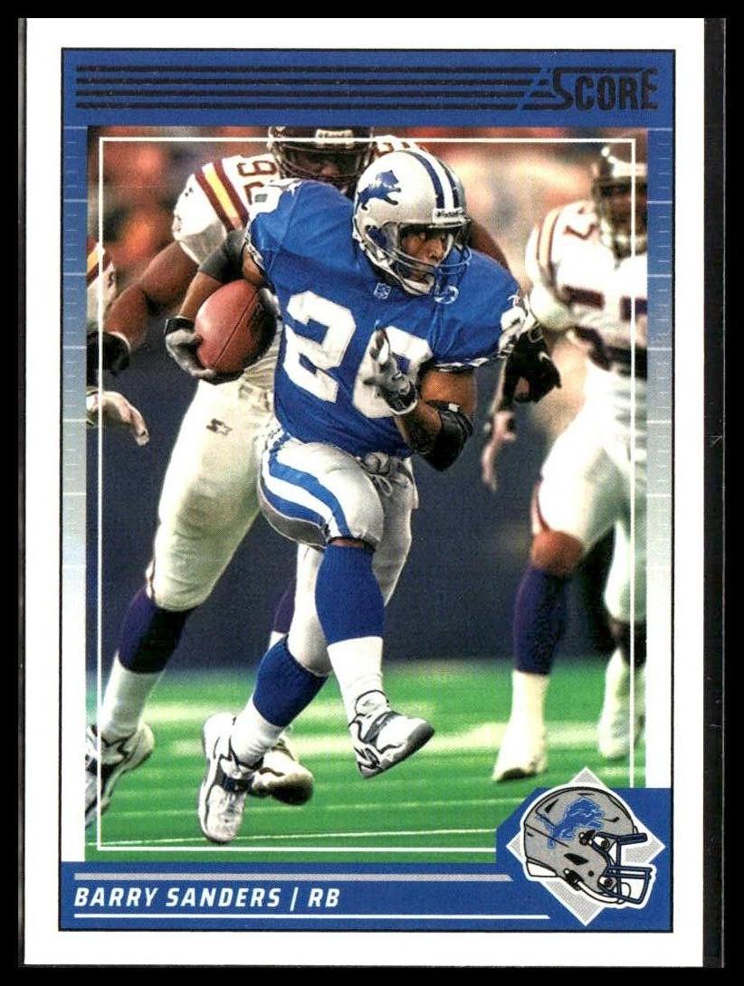 Barry Sanders #98 2024 Score Detroit Lions
