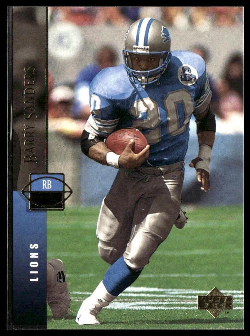 Barry Sanders #129 1994 Upper Deck Detroit Lions