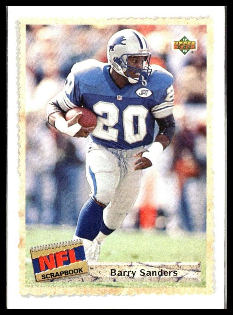Barry Sanders #511 1992 Upper Deck Detroit Lions