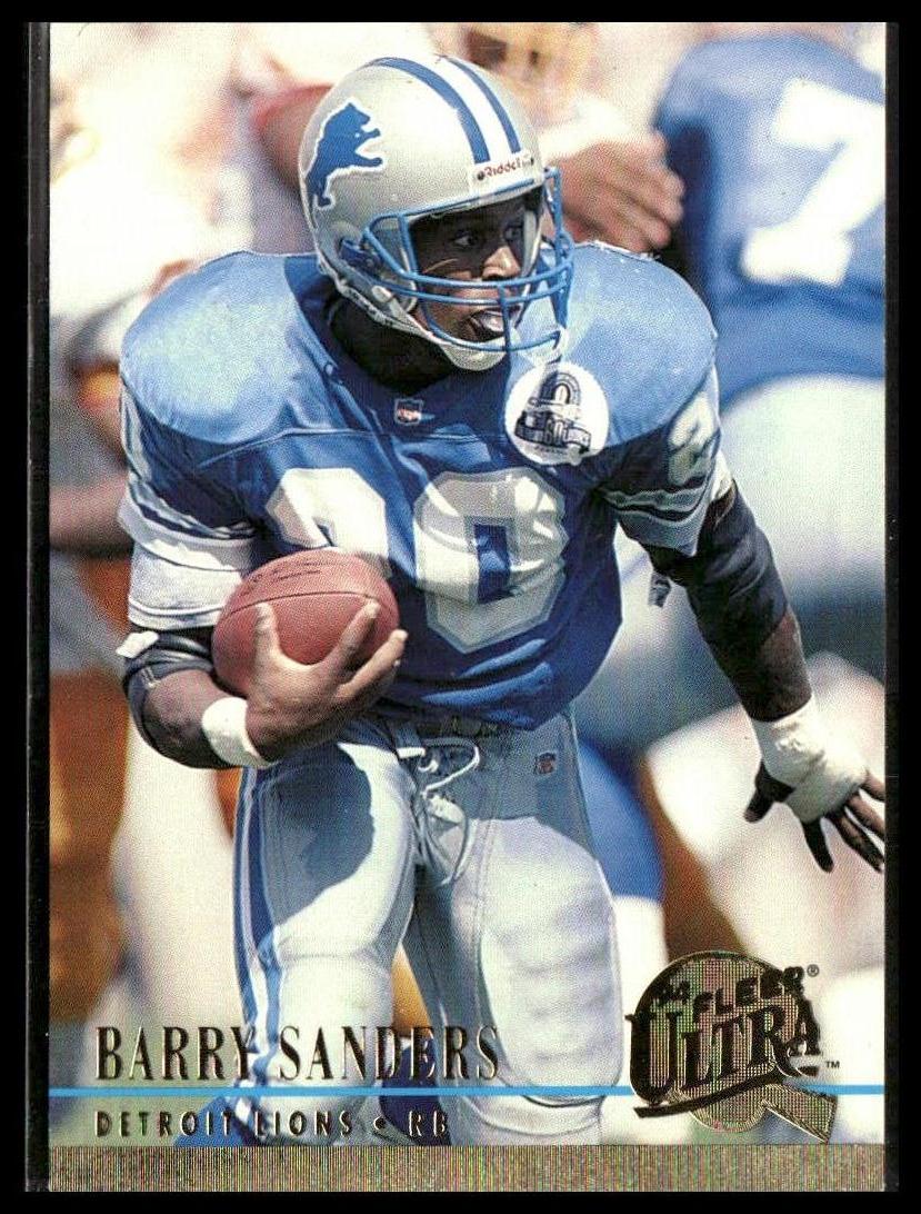 Barry Sanders #101 1994 Ultra Detroit Lions