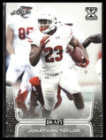 Jonathan Taylor #14 2020 Leaf Draft Wisconsin Badgers