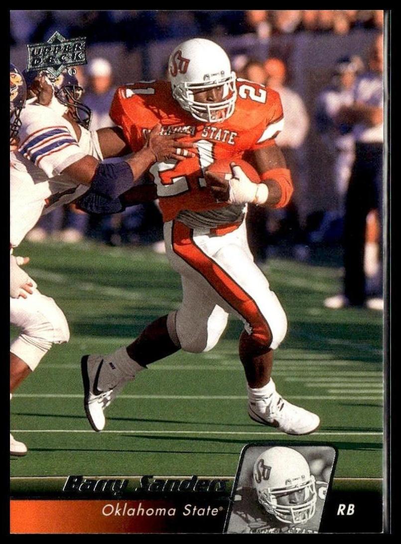 Barry Sanders #25 2011 Upper Deck Oklahoma State Cowboys