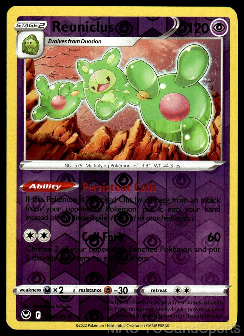Reuniclus 078/195 Reverse Holo
