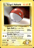 Lt. Surge's Voltorb 84/132 Unlimited Gym Heroes Pokemon TCG LP