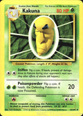 Kakuna 33/102 Base Set Unlimited Pokemon TCG LP