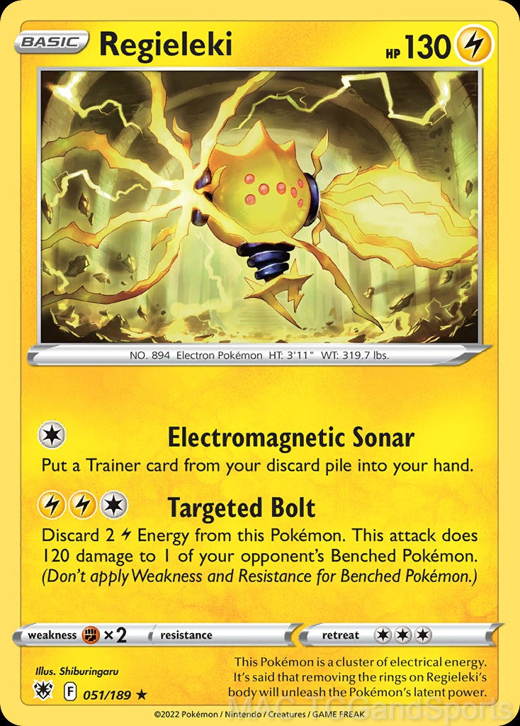 Regieleki 051/189 Reverse Holo