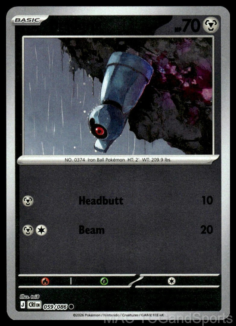 Beldum 059/086 Reverse Holo