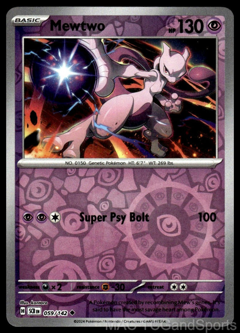 Mewtwo 059/142 Reverse Holo