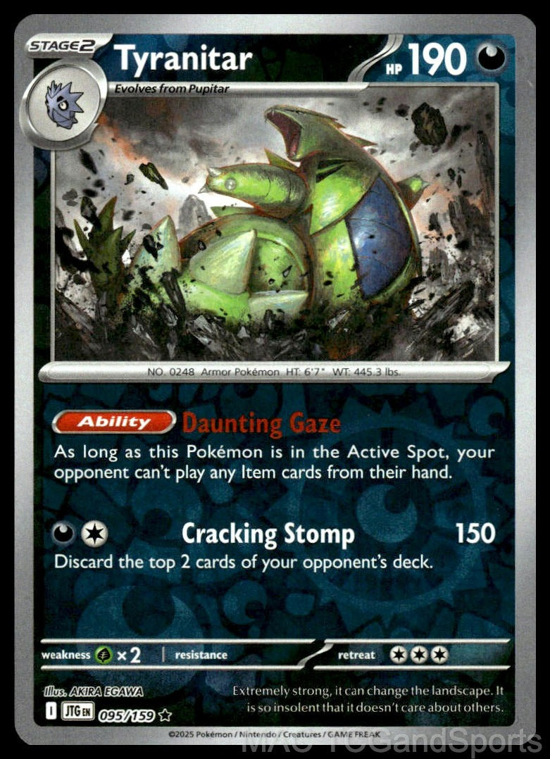 Tyranitar 095/159 Reverse Holo