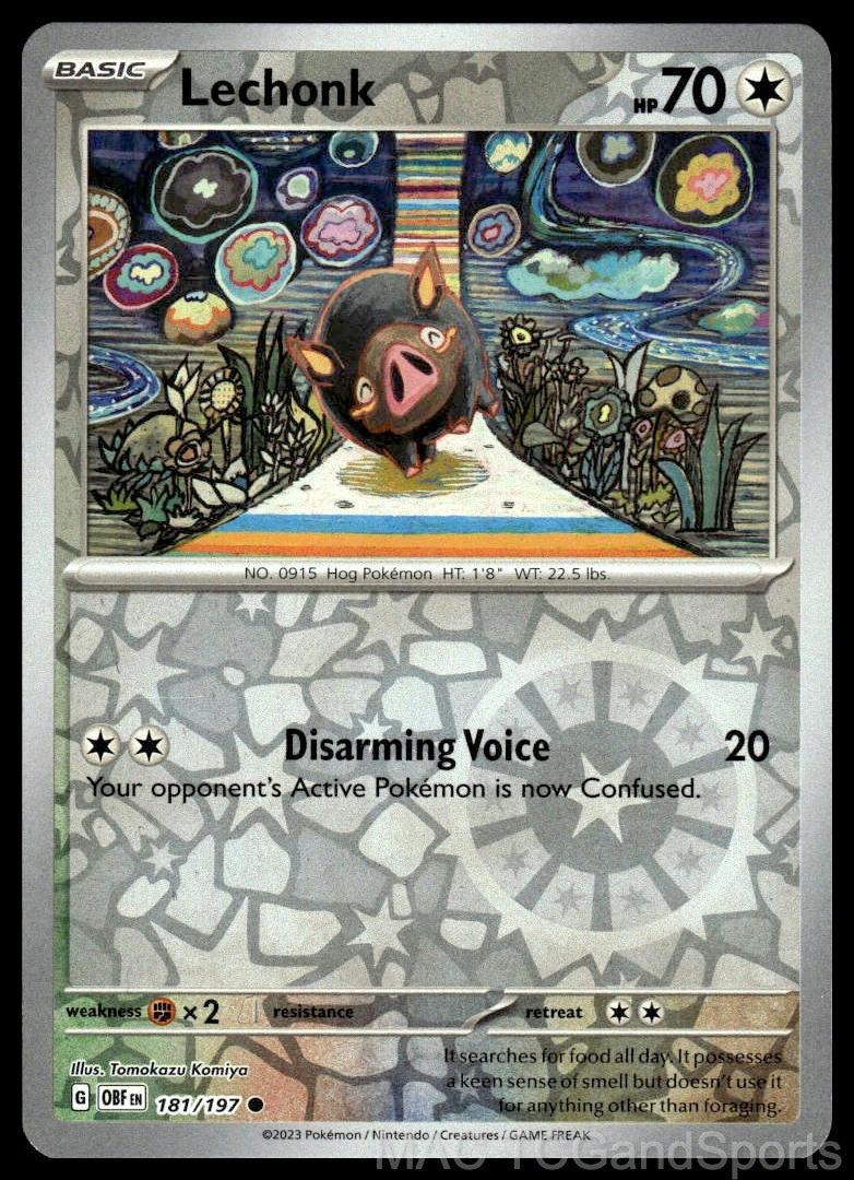 Lechonk 181/197 Reverse Holo