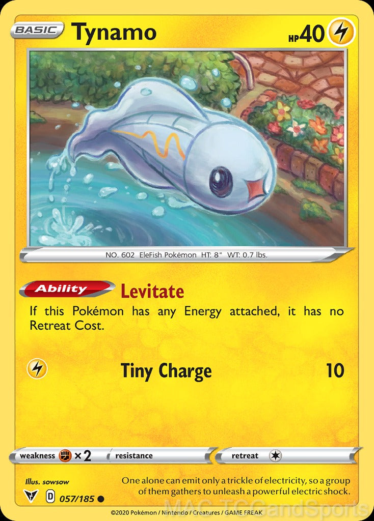 Tynamo 057/185 Reverse Holo