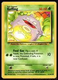 Koffing 51/102 Base Set Unlimited Pokemon TCG LP
