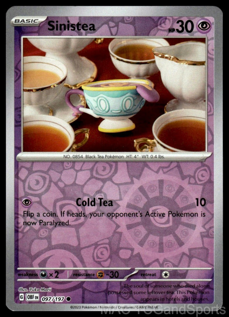 Sinistea 097/197 Reverse Holo