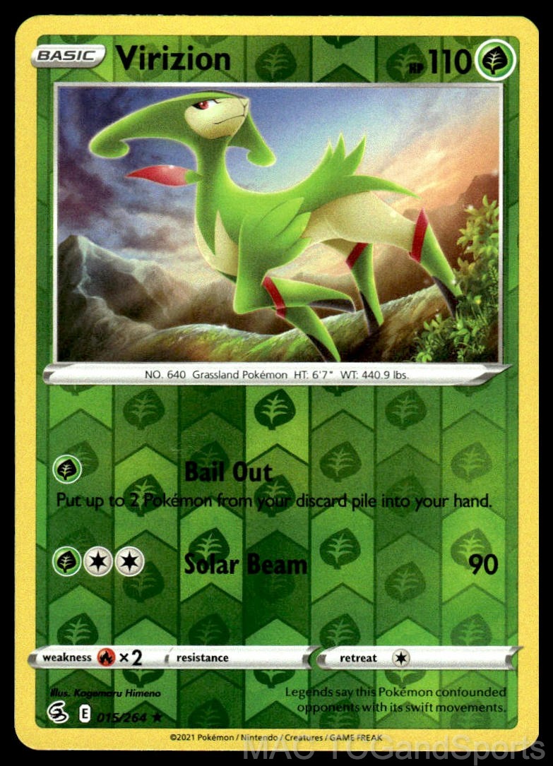 Virizion 015/264 Reverse Holo