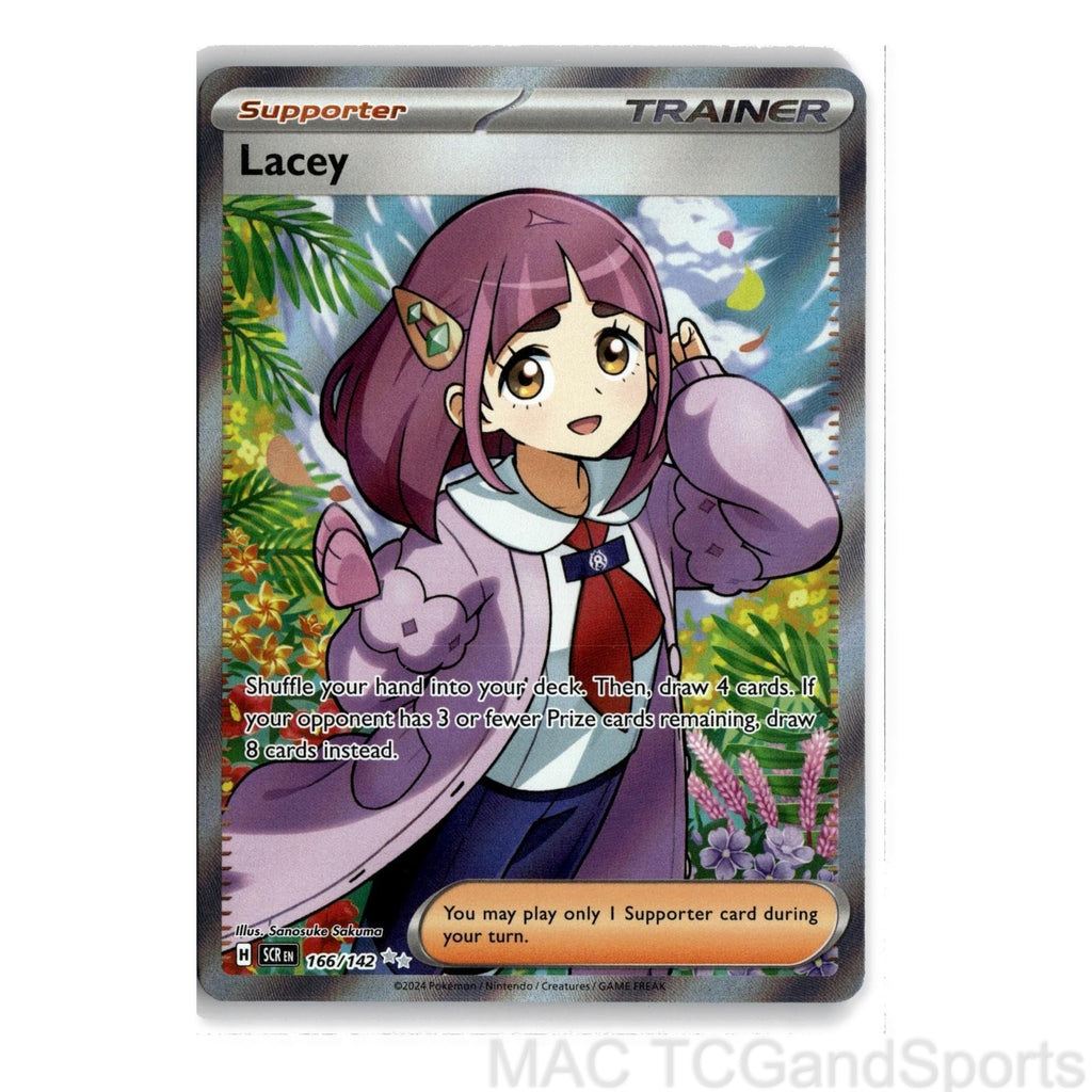 Lacey 166/142 Holo Stellar Crown Pokemon TCG NM