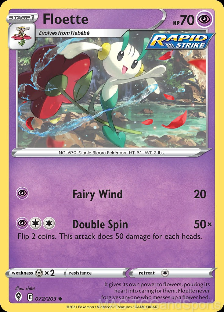Floette 072/203 Reverse Holo