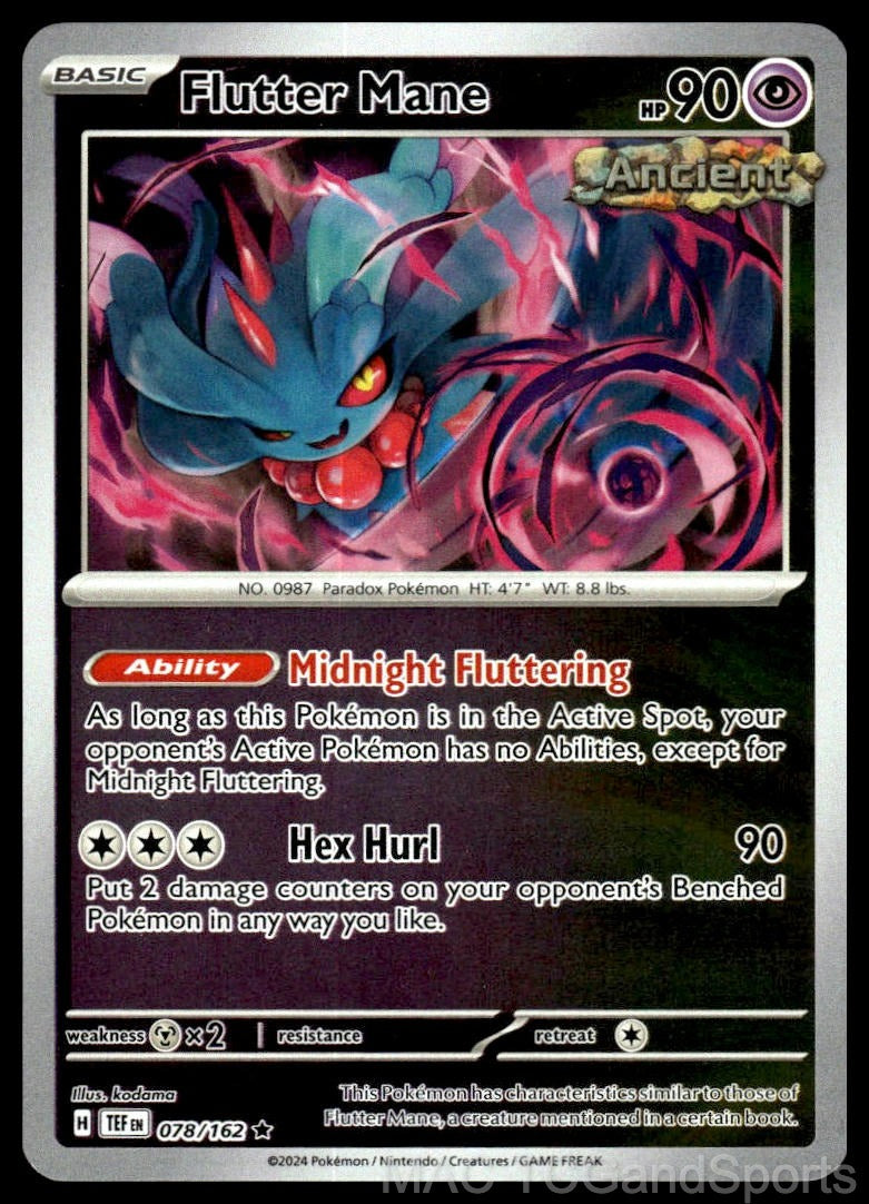 Flutter Mane 078/162 Reverse Holo