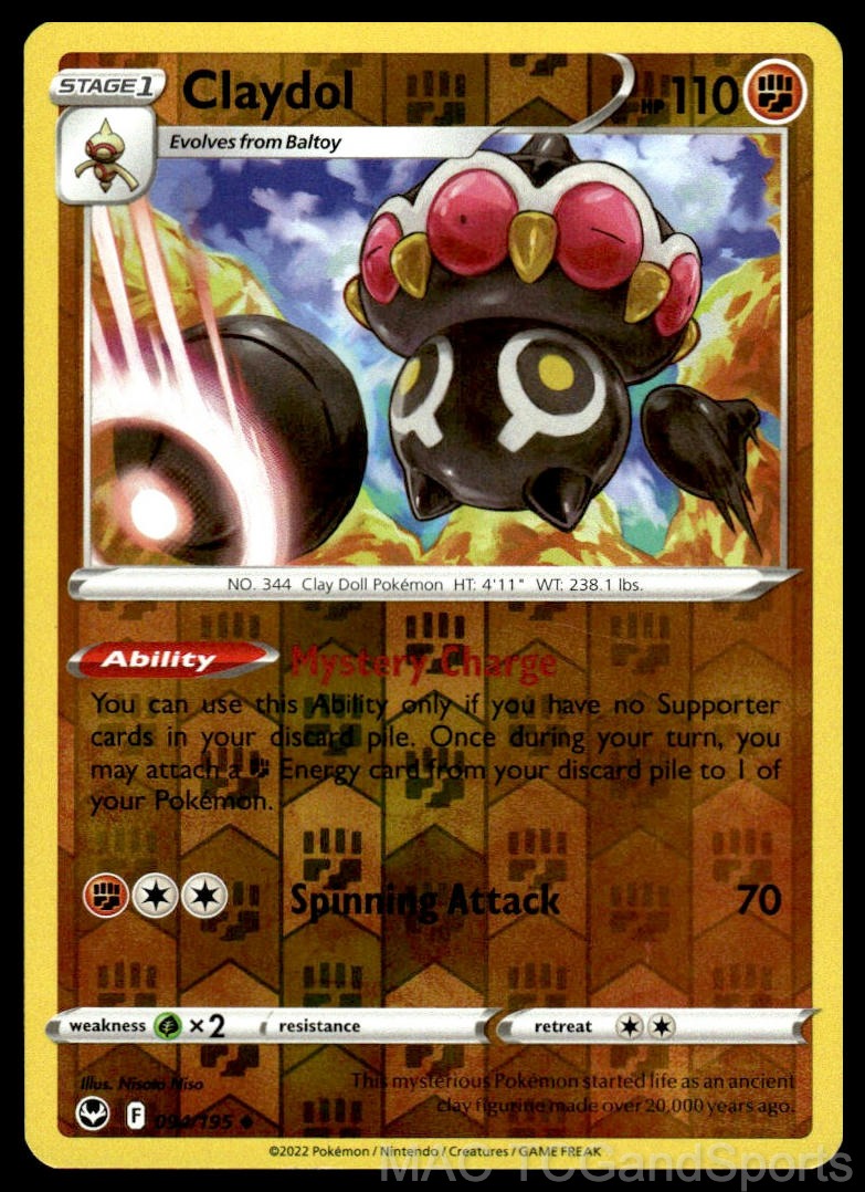 Claydol 094/195 Reverse Holo