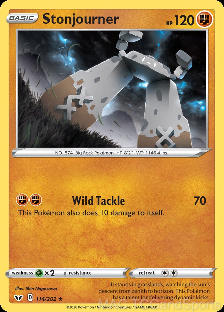 Stonjourner 114/202 Reverse Holo