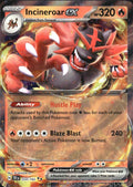 Incineroar ex 034/162 Holo Temporal Forces Pokemon TCG NM
