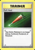Full Heal 82/102 Unlimited Base Set Shadowless Pokemon TCG LP