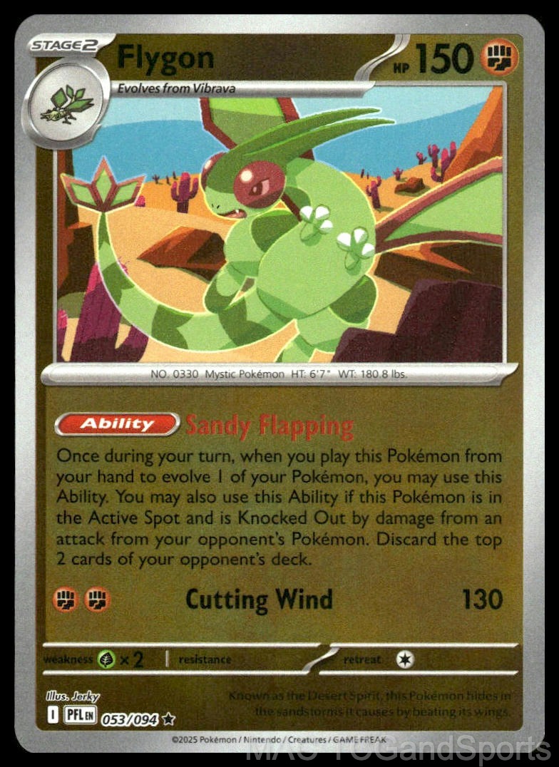 Flygon 053/094 Reverse Holo