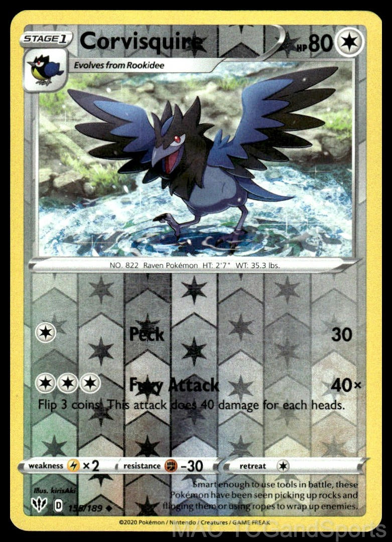 Corvisquire 155/189 Reverse Holo