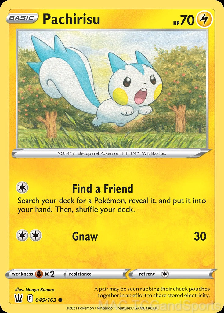 Pachirisu 049/163 Reverse Holo