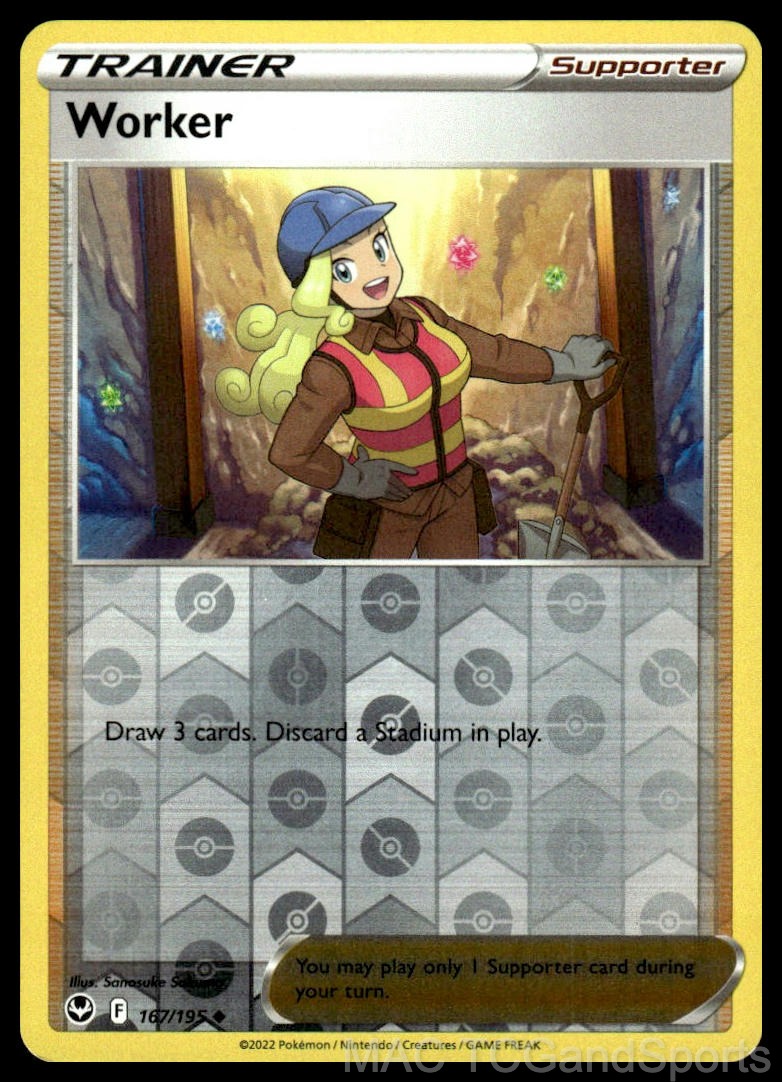 Worker 167/195 Reverse Holo