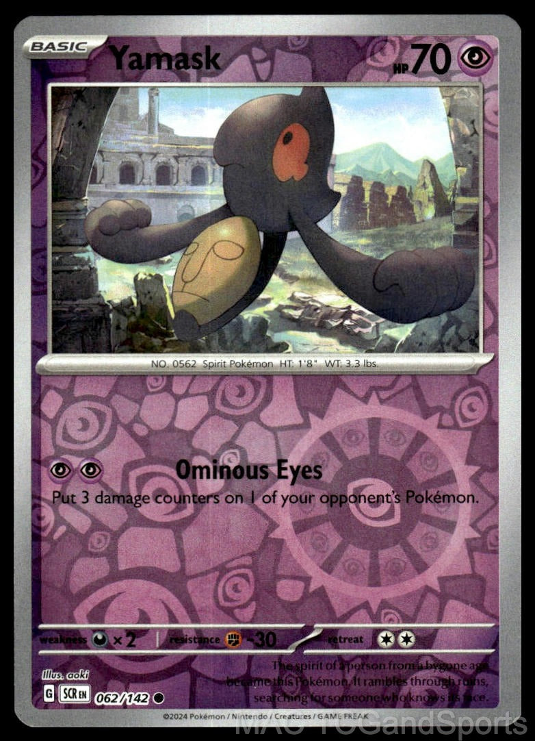 Yamask 062/142 Reverse Holo