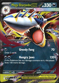Mega Sharpedo ex 061/094 Holo Phantasmal Flames Pokemon TCG NM