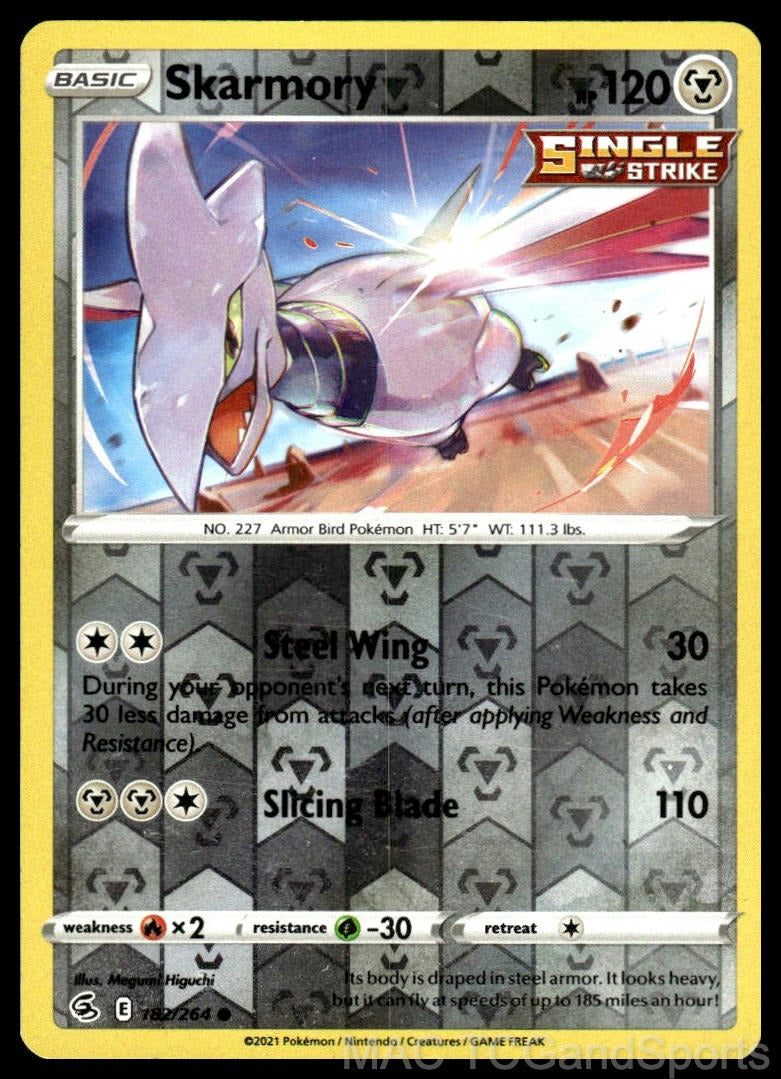 Skarmory 182/264 Reverse Holo
