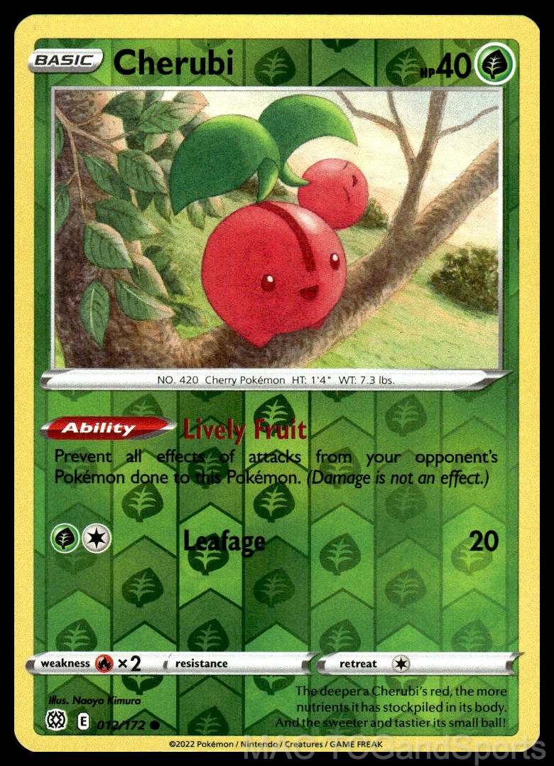 Cherubi 012/172 Reverse Holo