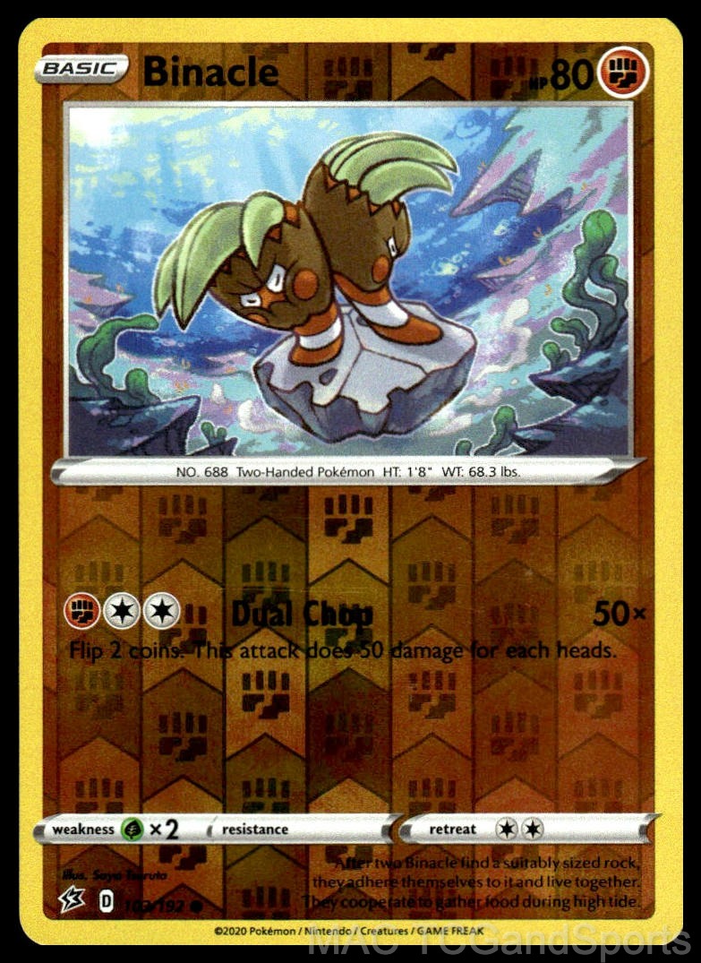 Binacle 103/192 Reverse Holo