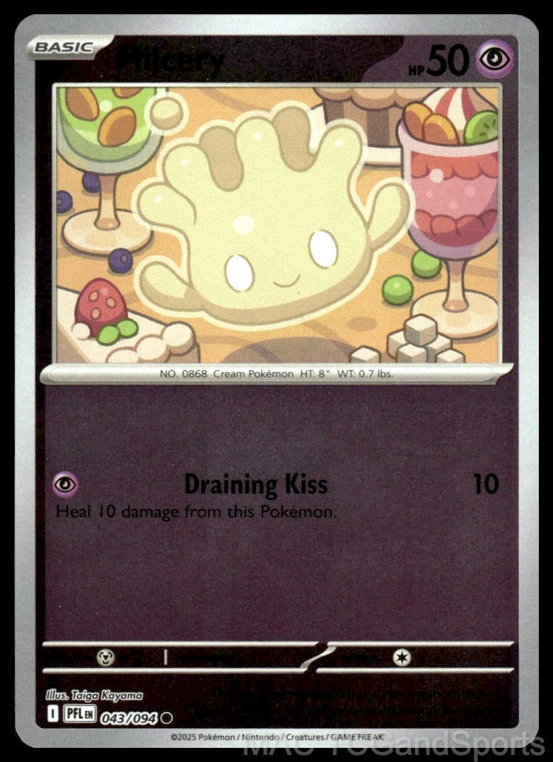 Milcery 043/094 Reverse Holo