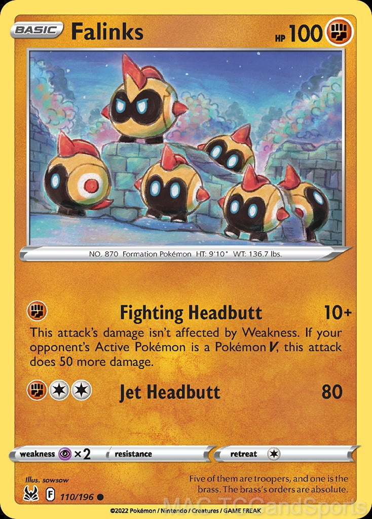 Falinks 110/196 Reverse Holo